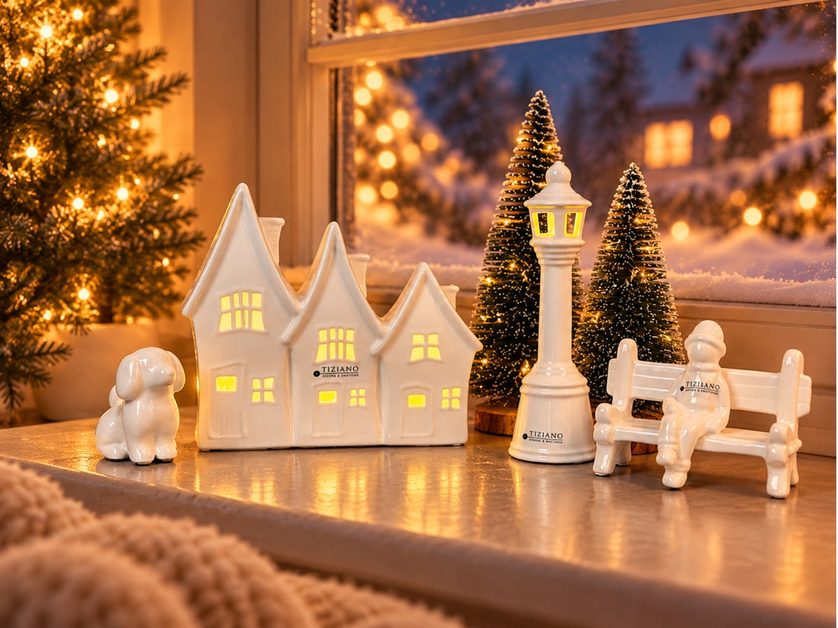 Weihnachtsdorf zum Selbstgestalten