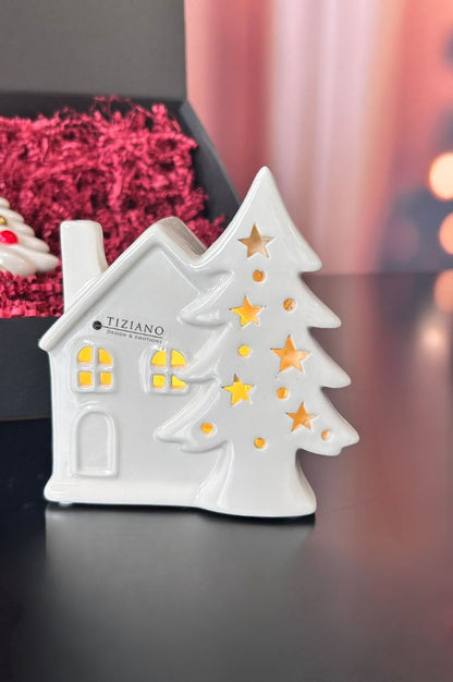 Geschenkbox Santa Gabriel rot