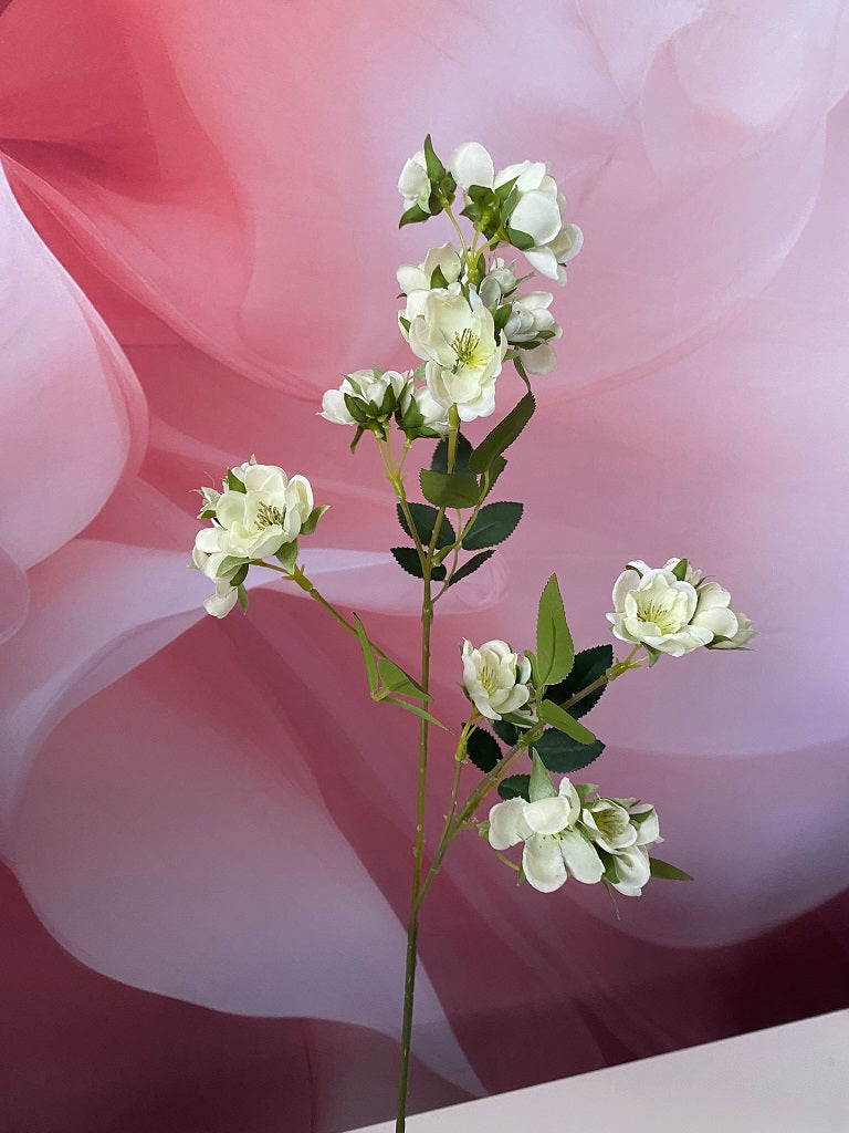 Deko Wildrose farbig