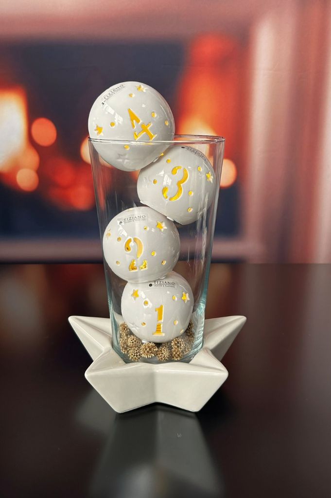 Adventskugel Canzo LED im Geschenkkarton