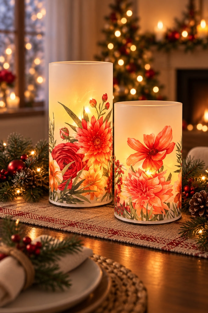 Deko Licht LED Sommerblumen