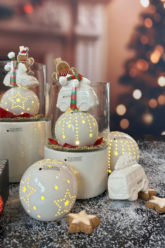 Dekoset Windlicht Laterna mit Calante und Caso