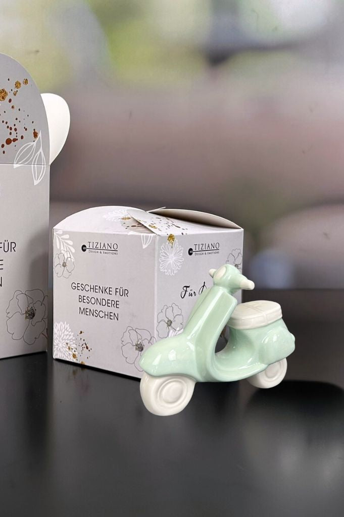 Würfelbox Für Dich Deko Vespa Vespina mintgrün