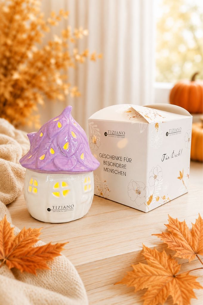 Würfelbox Für Dich mit LED Haus Marisa farbig sortiert