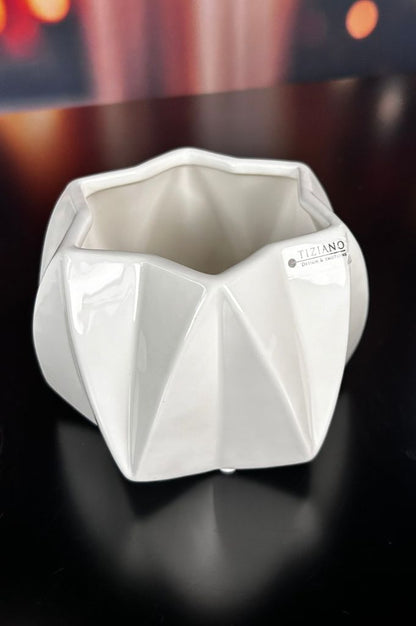 Kübel Alba creme-weiß 2. Wahl