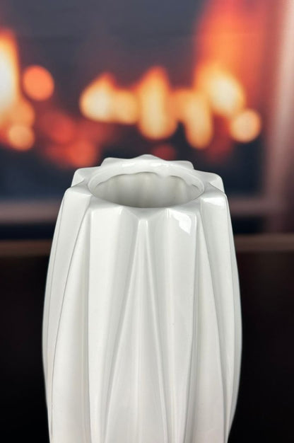 Vase Alba 27cm creme-weiß 2. Wahl