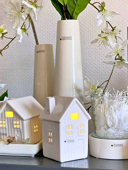 Deko Haus Partina hoch LED