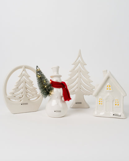 Dekoset Verschneites Weihnachten L