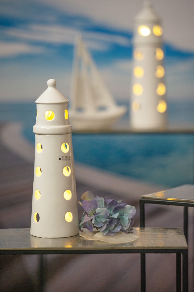 Dekoset Teller Pellano+Fridolin Moin+Leuchtturm Farol LED