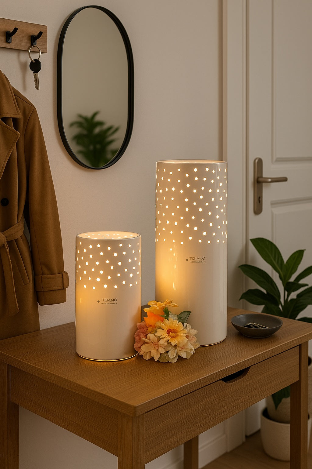 Lampe Latuna creme