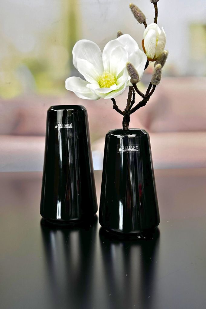 Vase Luminara schwarz