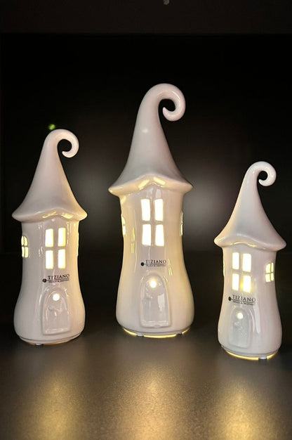 Lichhaus Malva LED creme-weiß