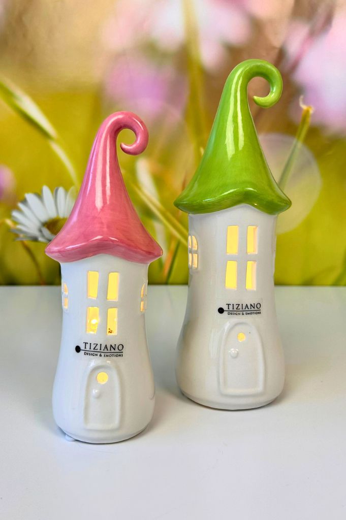 Lichthaus Malva LED mit Dach in 2 Farben