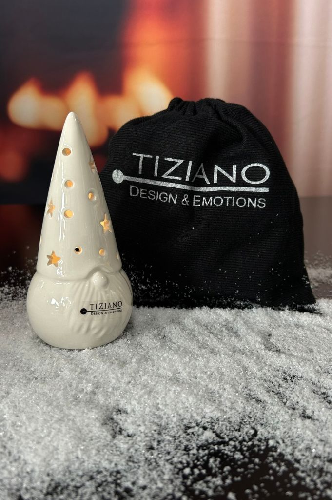 Geschenksäckchen Santa Nico 2 Varianten creme-weiß