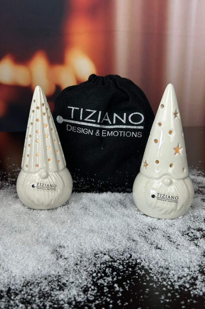 Geschenksäckchen Santa Nico 2 Varianten creme-weiß