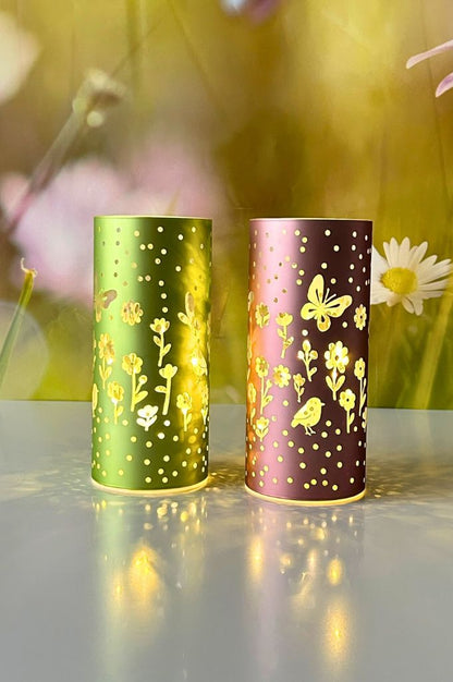 Dekolicht Polline LED mit Blumen in 2 Farben