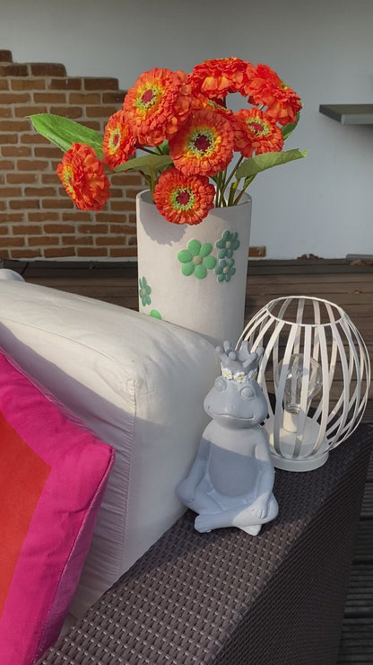 Deko Samtkissen beflockt 45cm  mit Botschaft Dream