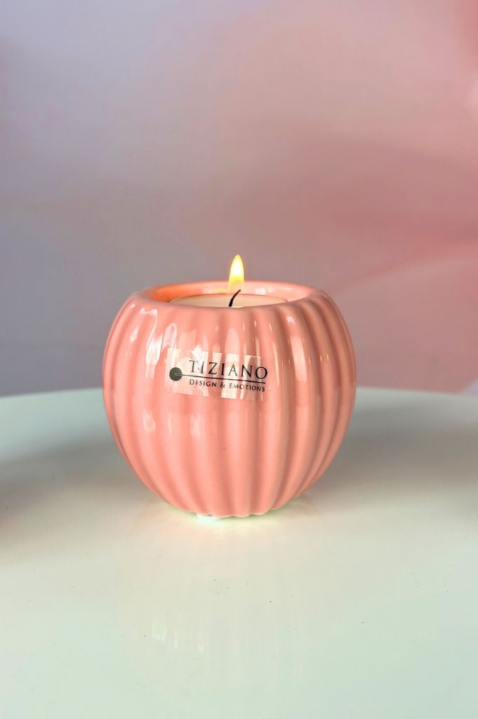 Teelicht Prisma 8cm in 3 Farben