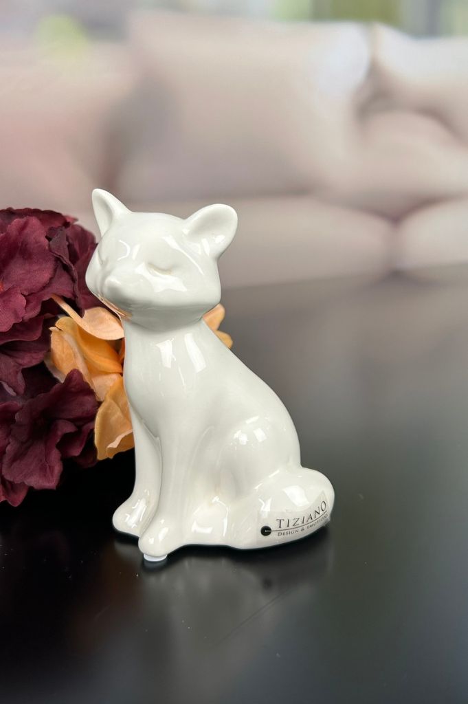 Fuchskind Roxy sitzend grade 12,5cm creme-weiß