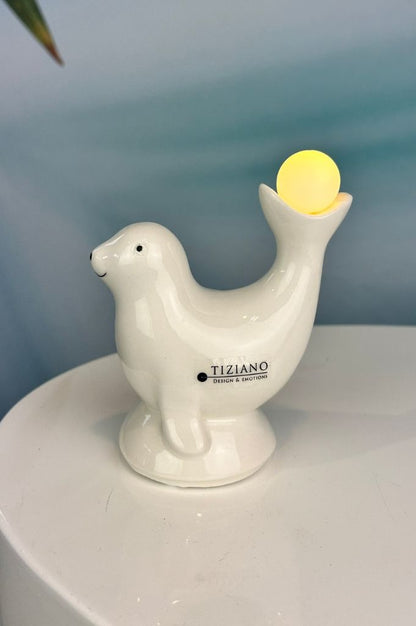 2er Set Delphin Sandy und Robbe Sandra LED