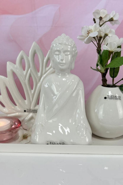 Dekoset Tablett Legri mit Shiva und Vase Vitara