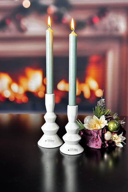 Kerzenhalter Silandro creme-weiß