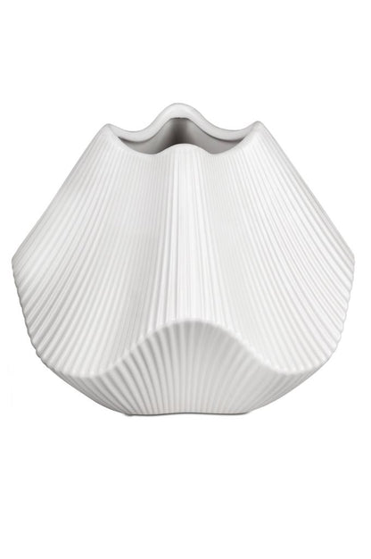 Vase Stripes 18cm farbig