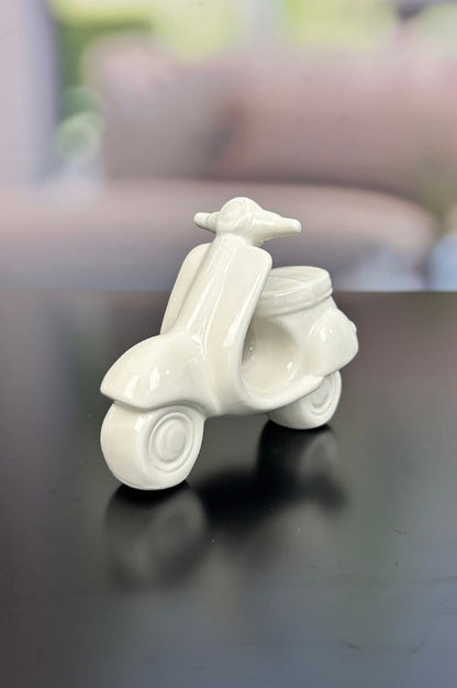 Deko Vespa Vespina 17cm creme