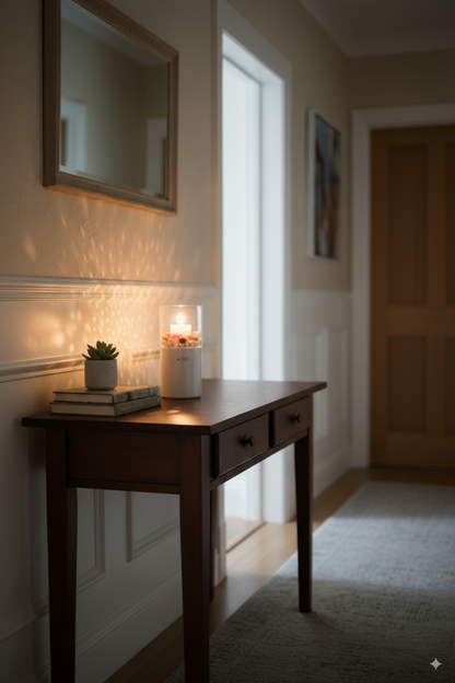 Windlicht Laterna XL creme-weiß