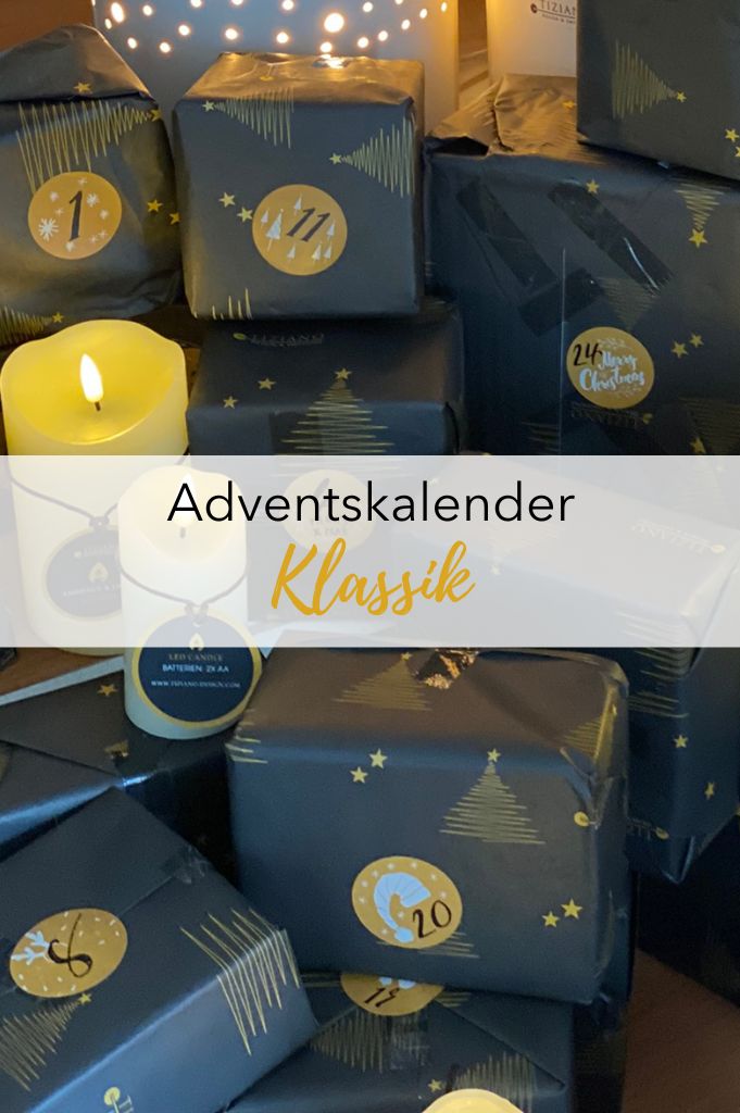 Adventskalender Klassik weihnachtlich