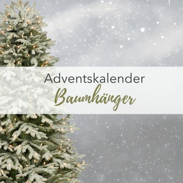 Adventskalender Baumhänger Produktbild