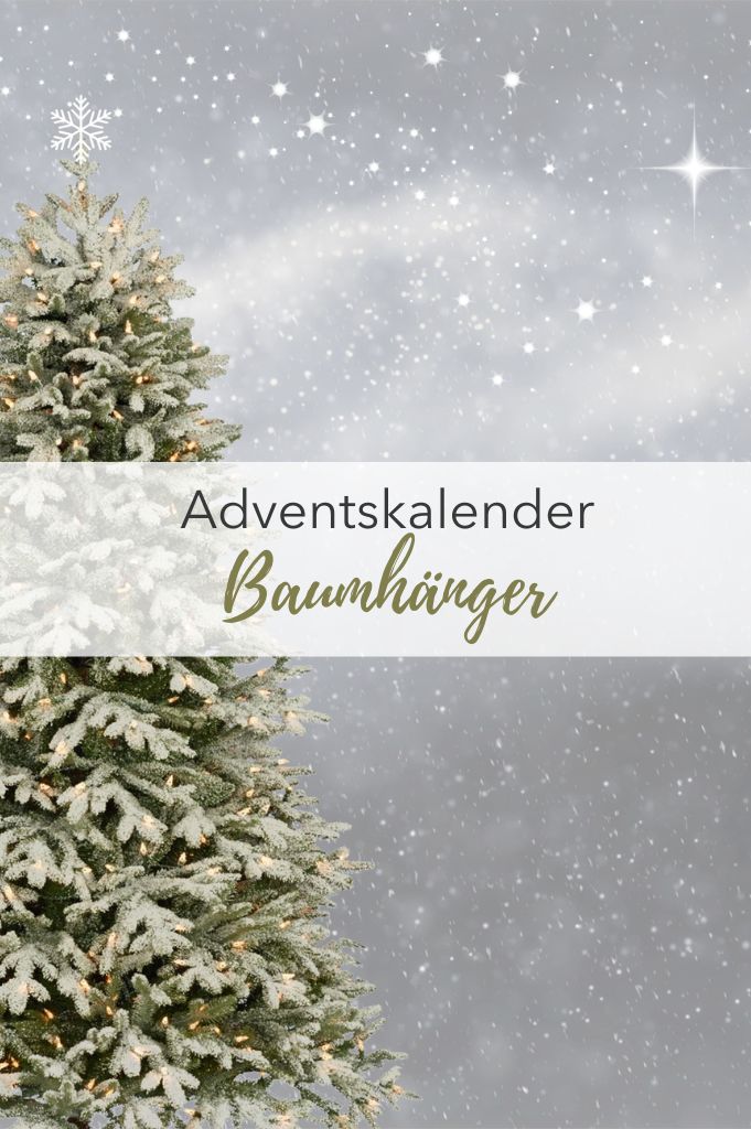 Adventskalender Baumhänger Produktbild