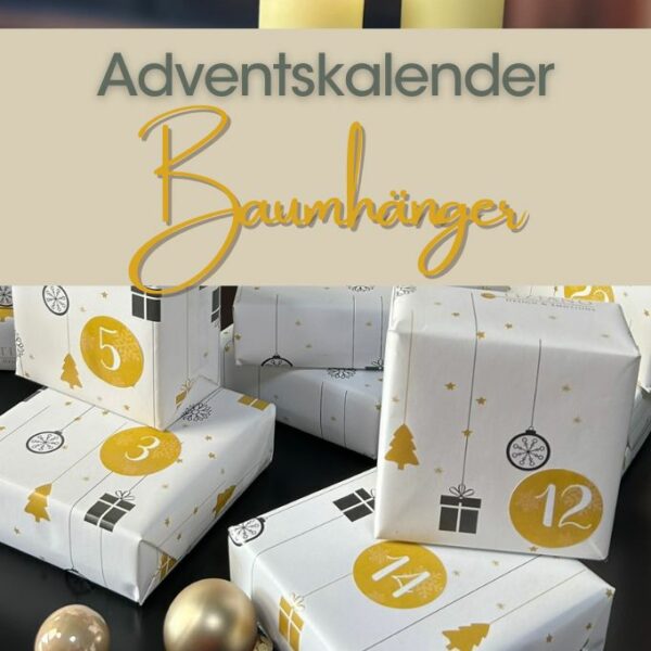 Adventskalender Baumhänger